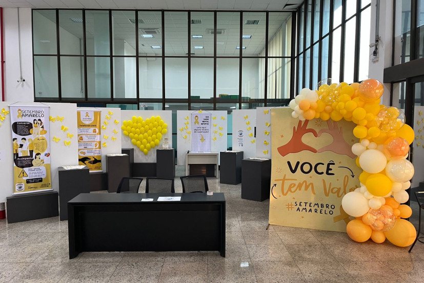 Exposição “Setembro Amarelo – Valorização da Vida" fecha o mês na Câmara Municipal de Sete Lagoas