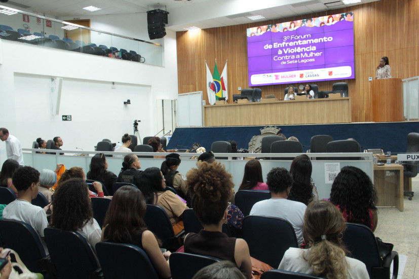 Câmara Municipal de Sete Lagoas sediou etapa final do 3º Fórum de Enfrentamento à Violência contra a Mulher