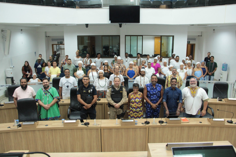 “Terreiros Protegidos” é tema de Reunião Especial da Câmara Municipal 