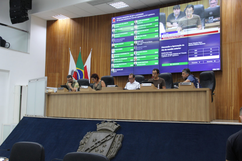 Câmara Municipal debate vetos do Executivo; aprecia projetos nas áreas de saúde, educação, meio ambiente e valorização dos servidores 