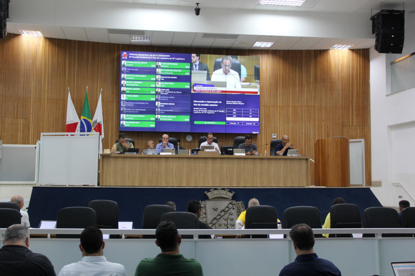 Câmara de Sete Lagoas aprecia projetos sobre recuperação de créditos, mobilidade urbana e políticas públicas 