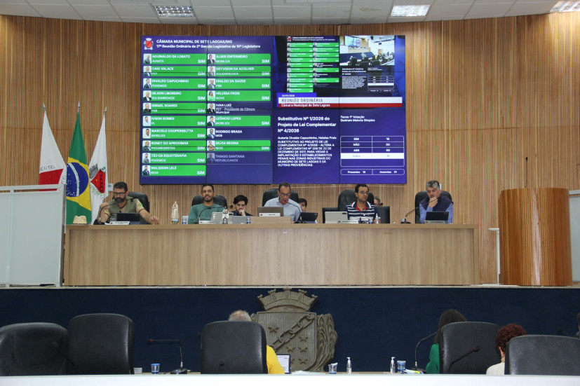 Câmara Municipal realiza 17ª Reunião Ordinária e aprecia projetos sobre saúde, orçamento, serviços públicos e cidadania 
