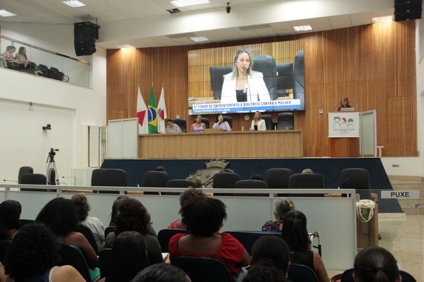 Câmara de Sete Lagoas recebe etapa final do 4º Fórum de Enfrentamento à Violência contra a Mulher