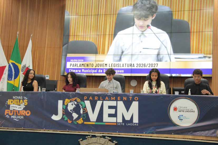 Parlamento Jovem de Sete Lagoas realiza segunda reunião ordinária nesta quarta-feira (28)
