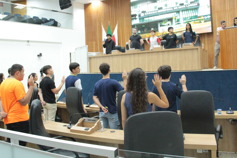Parlamento Jovem 2025/2026 se prepara para posse nesta quarta-feira
